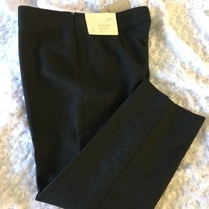 LOFT Dark Gray Marisa Ankle Dress Pants - 4P
